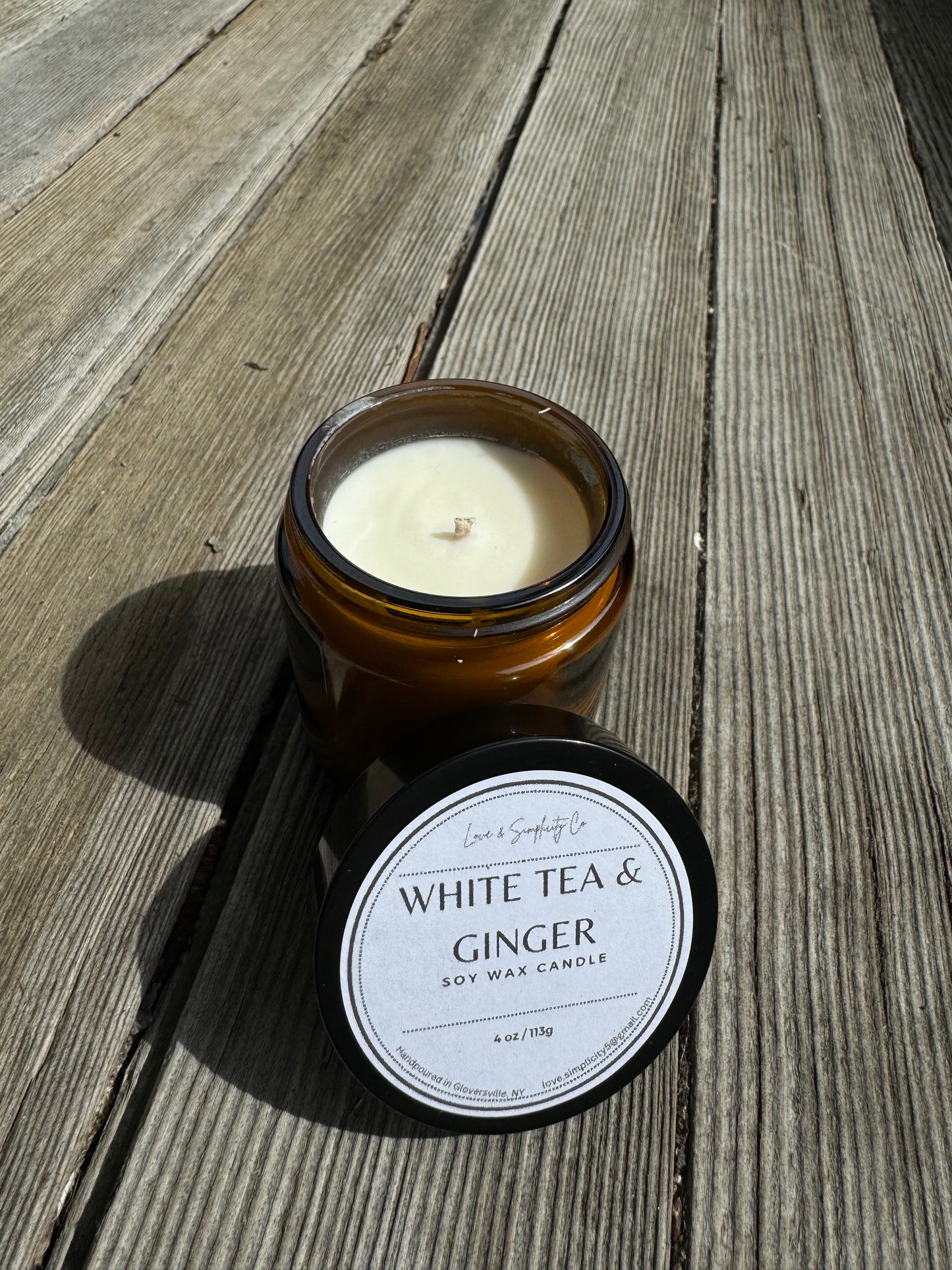 White Tea & Ginger - 7 oz